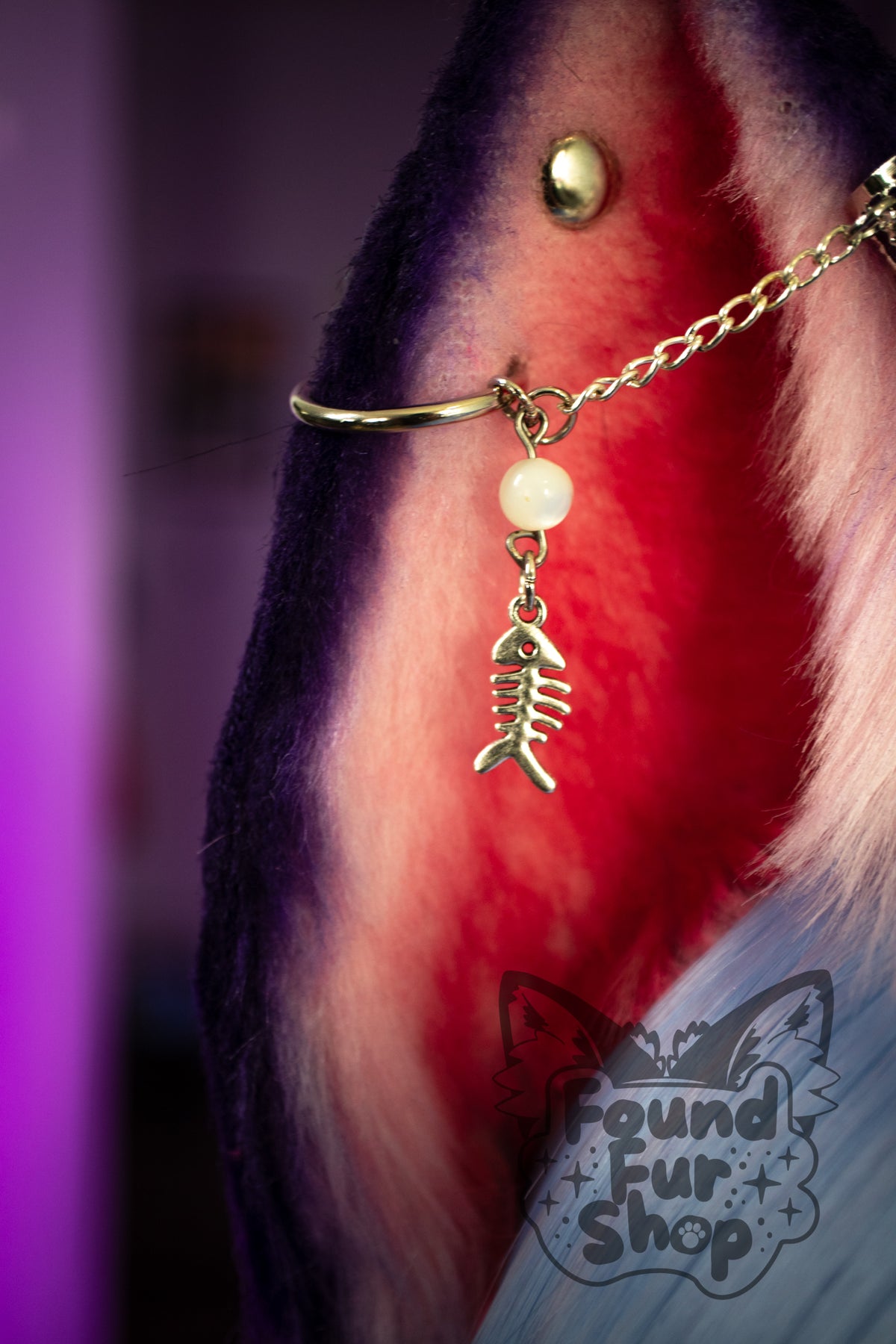 "Rae" - Purple and Pink Cat Ears
